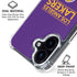 NBA Los Angeles Lakers Standard - Purple iPhone 16 Clear Case